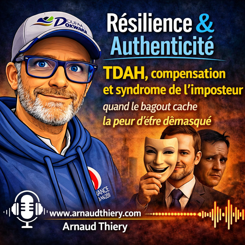 Podcast - TDAH, compensation et syndrome de l’imposteur : quand le bagout cache la peur d’être démasqué