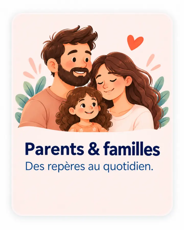Parents et familles : des repères au quotidien