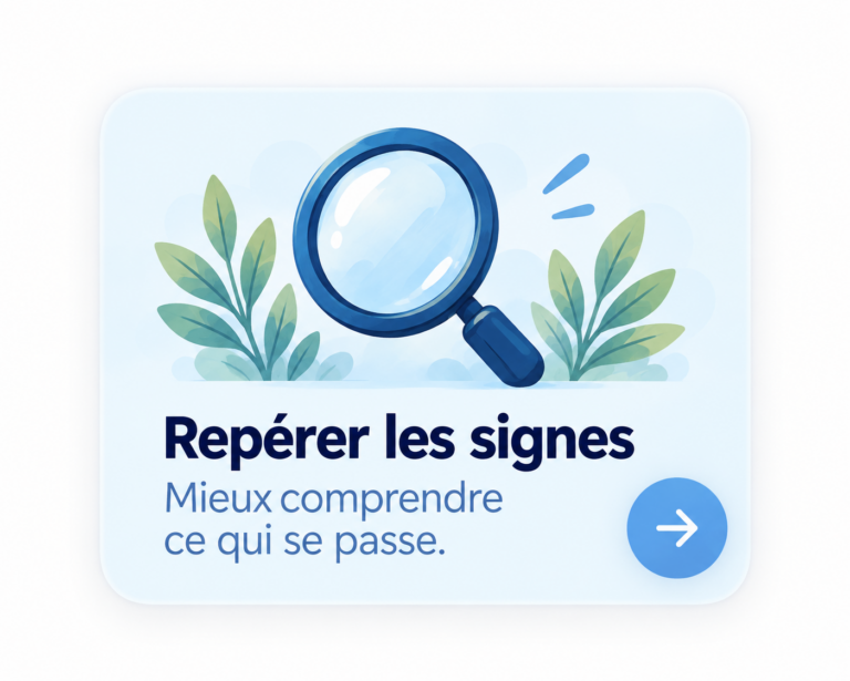 Repérer les signes